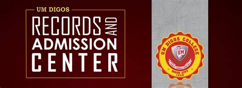 umdigos portal|Records and Admissions Center .